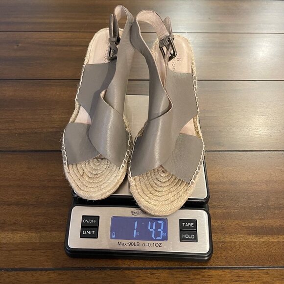 Caslon Women's Suri Leather Wedge Espadrille - Picture 11 of 11